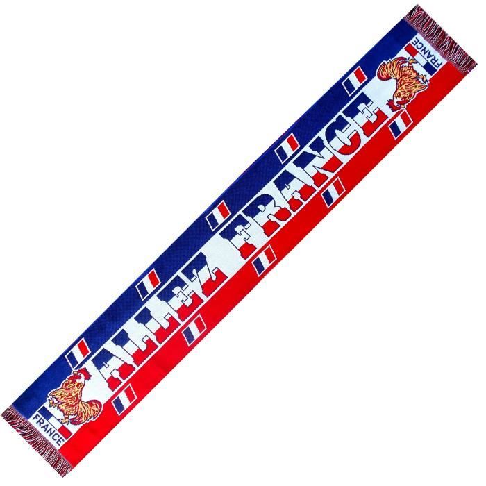 Écharpe France Drapeau – Supporter Football Maillot Fanion Casquette