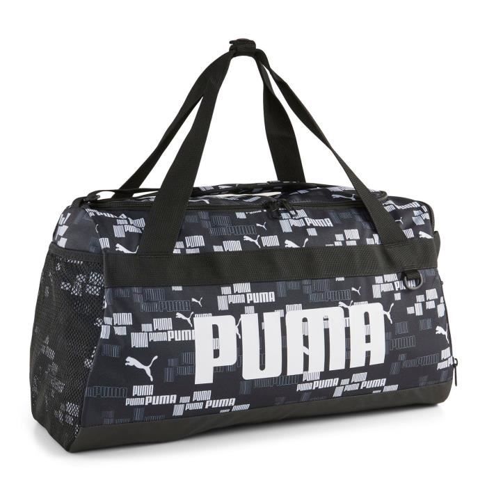 puma challenger duffel bag s puma black - logo aop [232212] -  sac à épaule sacoche