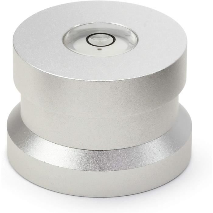 Adaptateur 45 Tours En Aluminium Pour Disques Vinyle 7" à Gros Trou - Compatible Plupart Des Platines