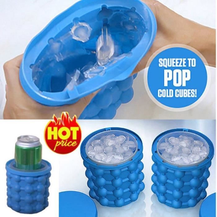 Nouveau Ice Cube Maker Genie Le révolutionnaire Space Saving Ice Cube