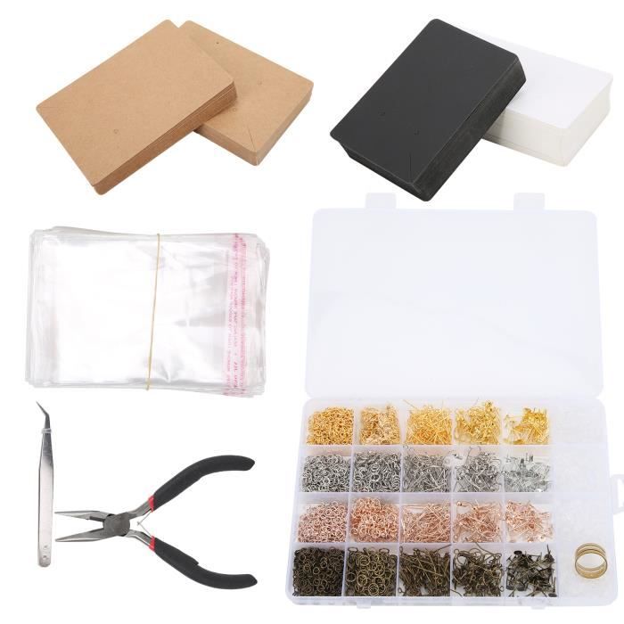 Kit Fabrication Bijoux 475 Pièces Pour Boucles D'oreilles DIY - Neuf, Marque Sabrikas, Loisirs Créatifs