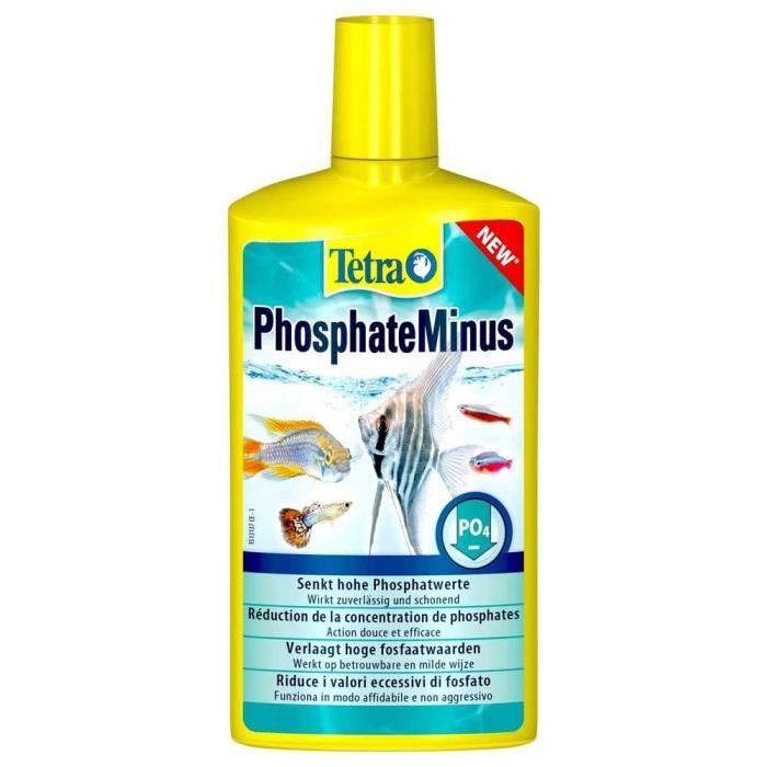 Réduction Phosphates PhosphateMinus pour Aquarium - Tetra - 250ml