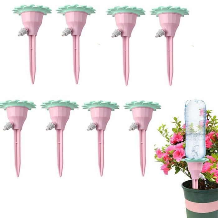 Ensemble Arrosage Automatique 20 Pièces - Système Goutte à Goutte Réglable Bleu + Vert