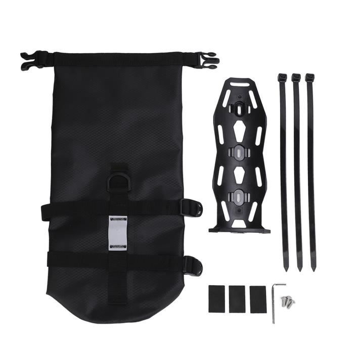 Vvikizy Sacoche de selle de vélo Sac de fourche de vélo 5L, grande capacité, étanche, , sac de selle , sac de support sport panier
