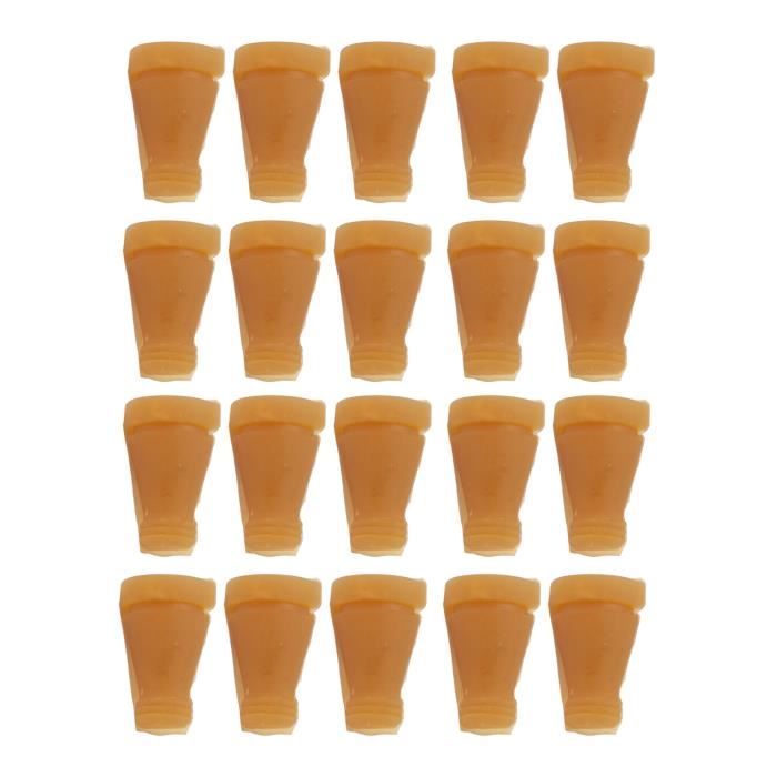 50 Doigts En Caoutchouc Pour Machine à Plumer - Longueur 88mm - Pour Volaille