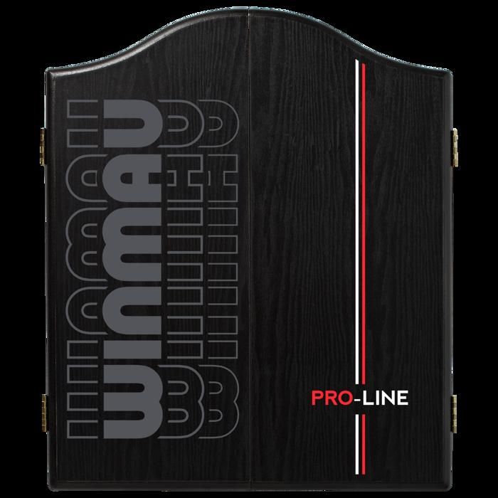 Étui à Fléchettes WINMAU Urban-Pro - Noir, 17 Compartiments, 18x11x3 Cm