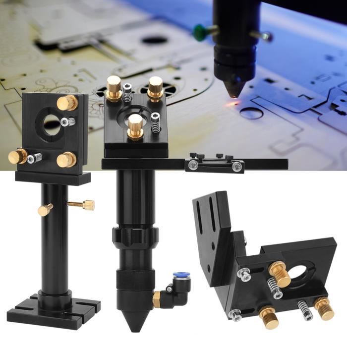 Cloudray C Série Jeu De Tête Avec 1 Lentille De Mise Au Point USA CVD D20mm FL50.8mm Et 3 Miroirs PCS Si D25mm