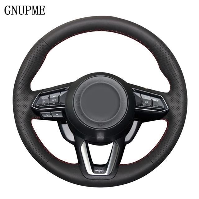 Housse De Volant En Cuir Perforé Noir Pour Renault Clio 3 RS 2005-2013 – Antidérapante, Cousue Main