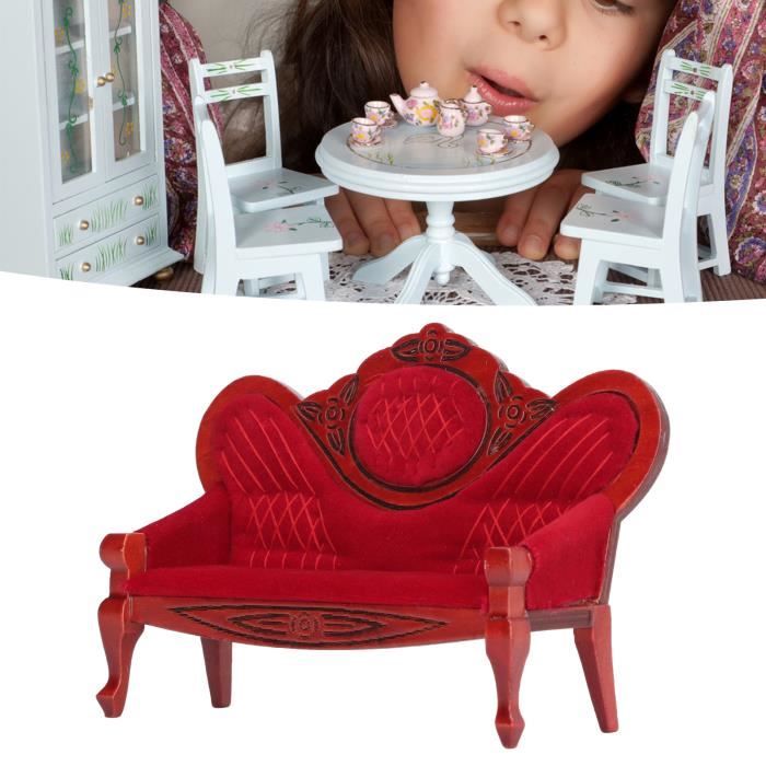 LATRAT Canapé de Maison de poupée Miniature 112 - Modèle de mobilier