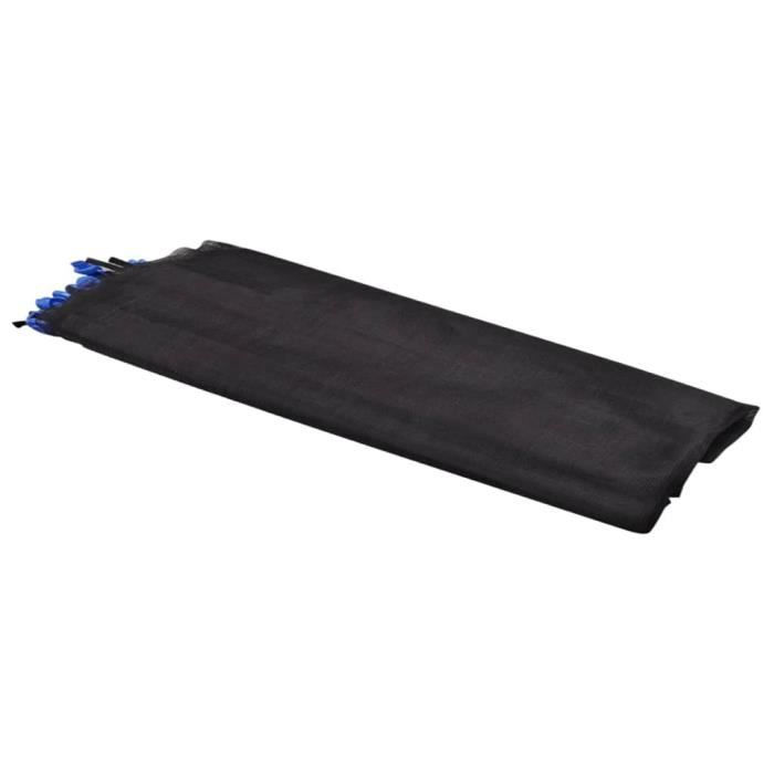Filet De Sécurité Trampoline VidaXL 3,05m Noir - Protection Enfants, Fermeture Éclair Renforcée
