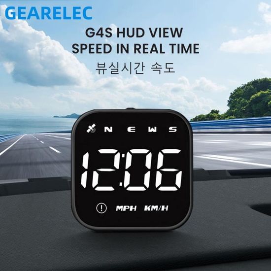 Achetez Affichage Tête Haute de G4S HUD GPS GPS Affichage de L