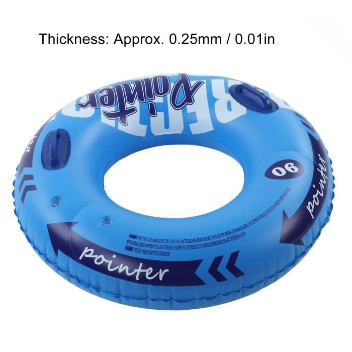 Lot De 2 Bouées Gonflables Pastèque En PVC – Anneaux De Natation Été, Pour Adultes Et Enfants