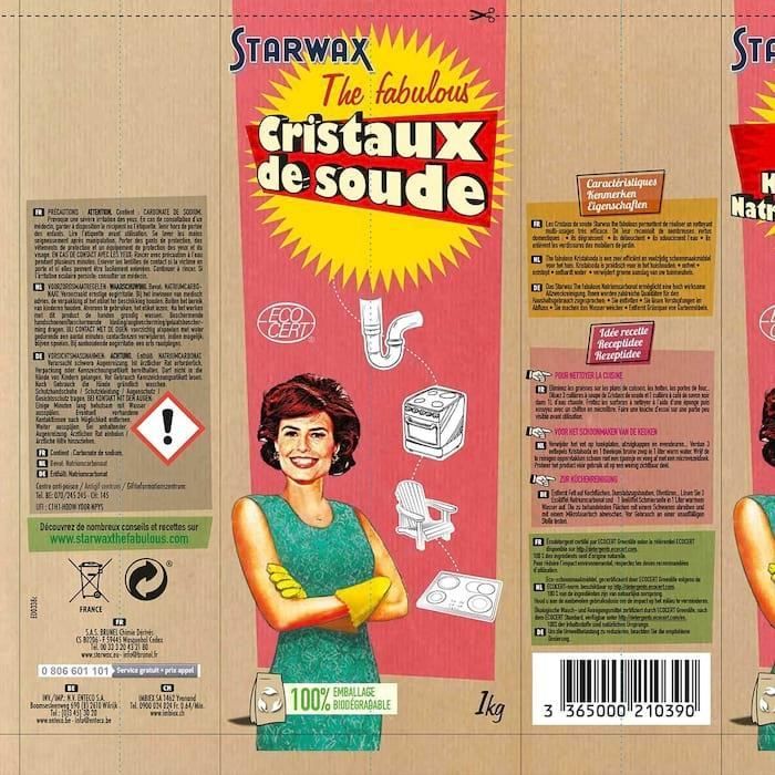 Fabulous cristaux de soude 1kg nettoyant multiusages idéal pour — free download
