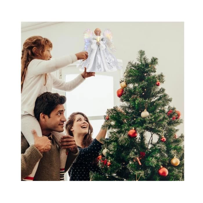 Topper De Sapin De Noël Ange Ange De Noël pour Sapin Décoration