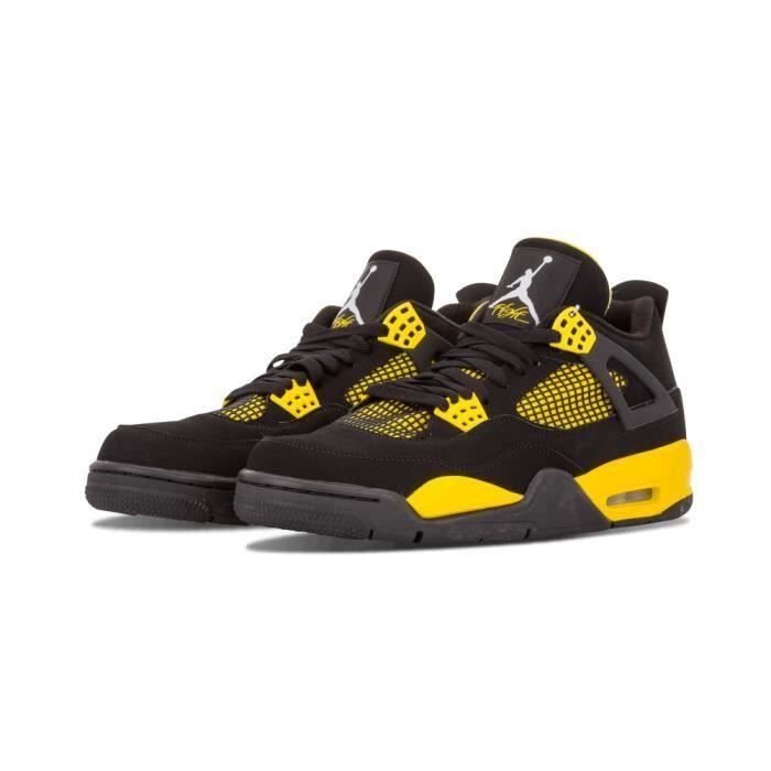 Basket Nike Air Jordan 4 Thunder Nike 308497 008 Blanc Chaussures de basket Nike sneakers Nike TN Couleurs multiples Cdiscount Chaussures