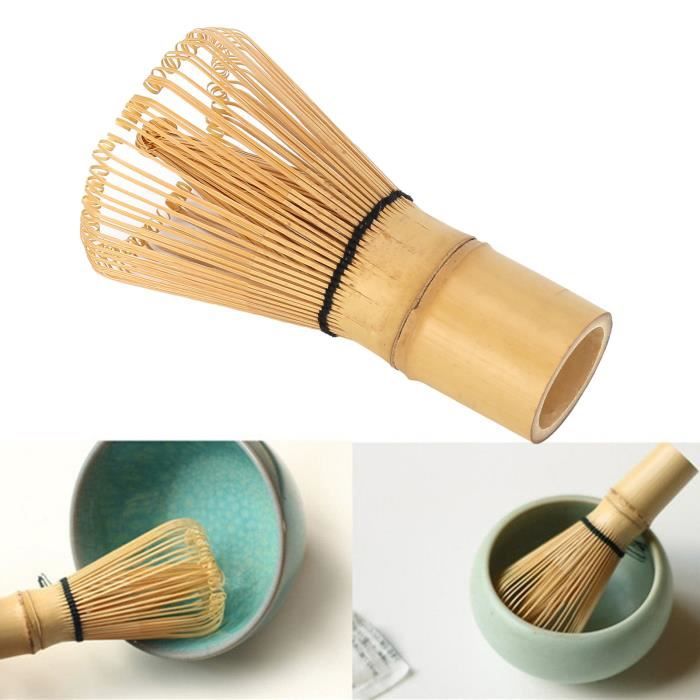 Fouet A Matcha - Limics24 - Kit À Cuillère Bambou Support Bol Céramique  Coffret Cadeau La Préparation Traditionnelle - Cdiscount Maison