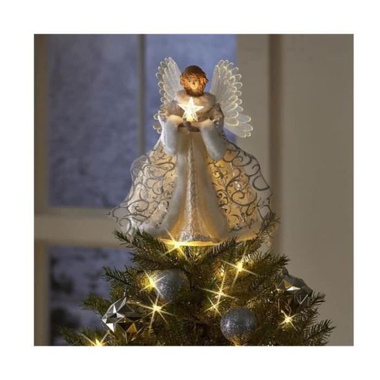 Topper De Sapin De Noël Ange Ange De Noël pour Sapin Décoration