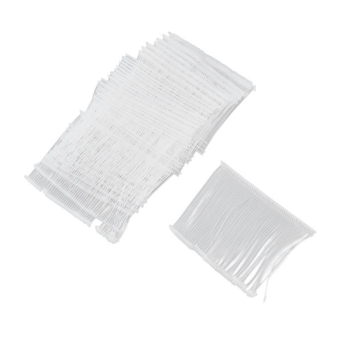 1000 Attaches Étiquteuses Noires - 20mm - Pour Vêtements - Quarkzman