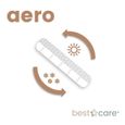 BestCare® Matelas Aero | 70x37x6 cm | 2 faces (été/hiver) | pour lit d'enfant, berceau, couffin, landau | Produit issu de l'UE-3