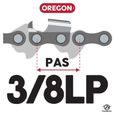 Guide de tronçonneuse Oregon - 45 cm - 3/8" - 1,3 mm - 60 maillons-3