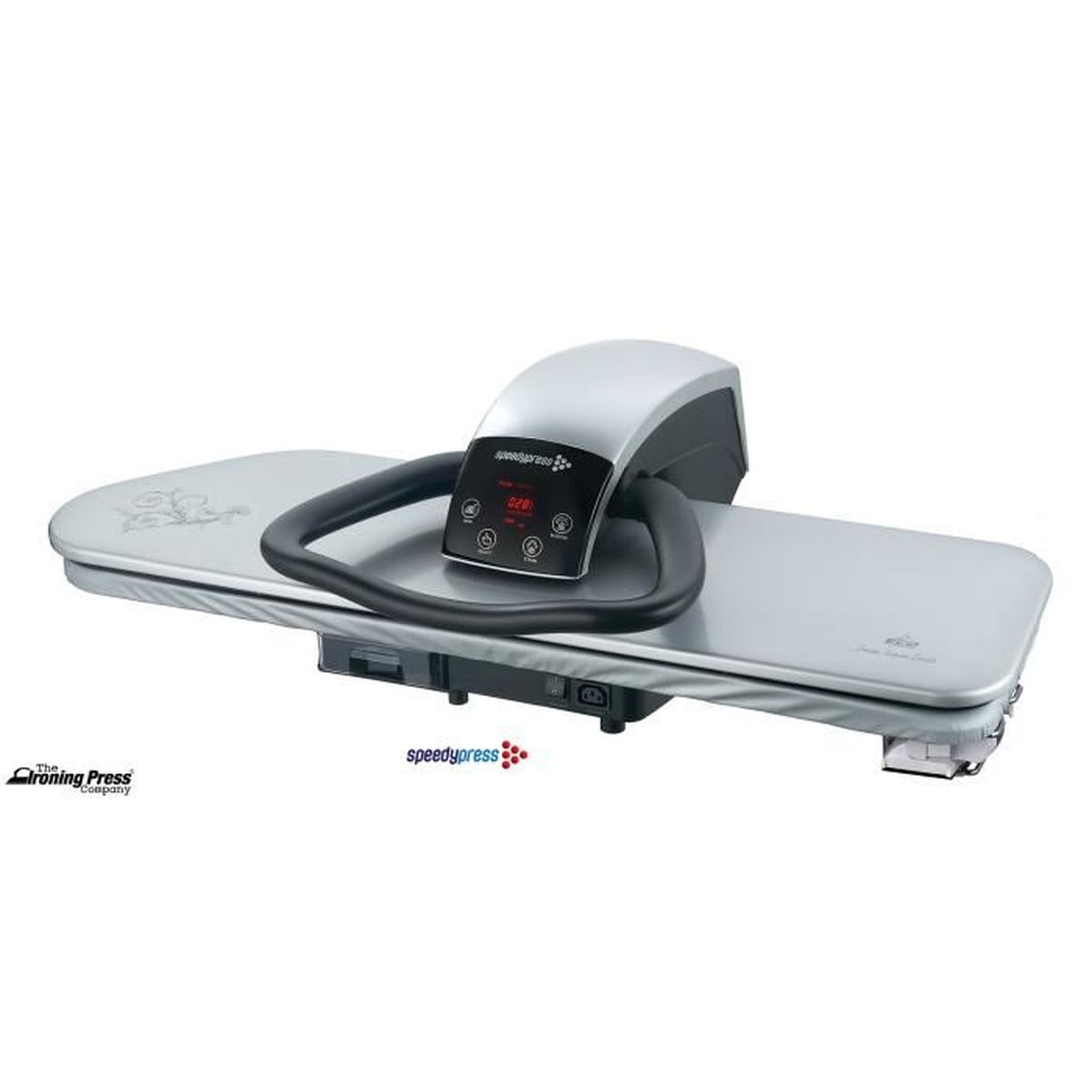 Presse A Repasser Vapeur 101hd Professionnelle 101cm Avec Support Argent Housse Gratuite De Rechange Mousse Filtrage D Eau Achat Vente Centre De Repassage Cdiscount