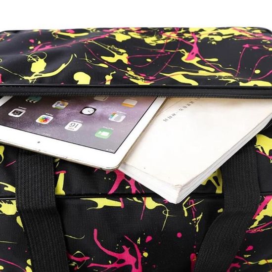 Haude Multifonctionnel Le Sac de Machine Une Coudre de Sac de Rangement Mallette de Transport avec Poche Stockage de L/'Artisanat Outils de Couture Sacs Une Main Nouveau Noir Rose
