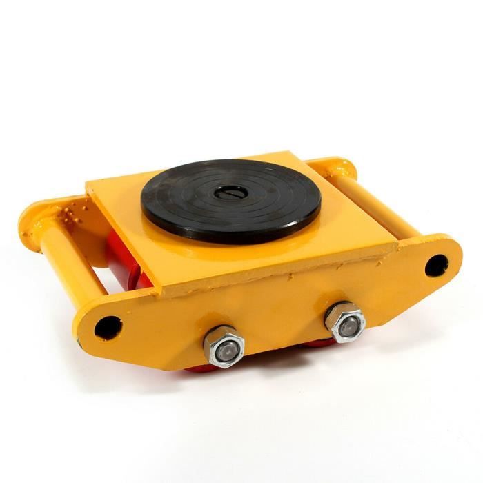 Lot De 4 Roulettes De Transport Douces TPE 360° - Charge 75kg Par Roulette - Déplacement Meubles
