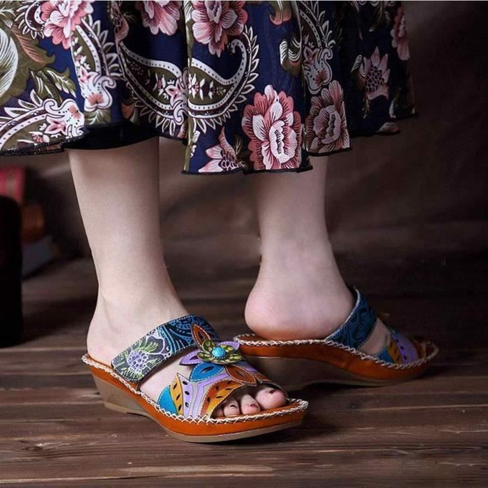Sandales hotsell ethniques femme