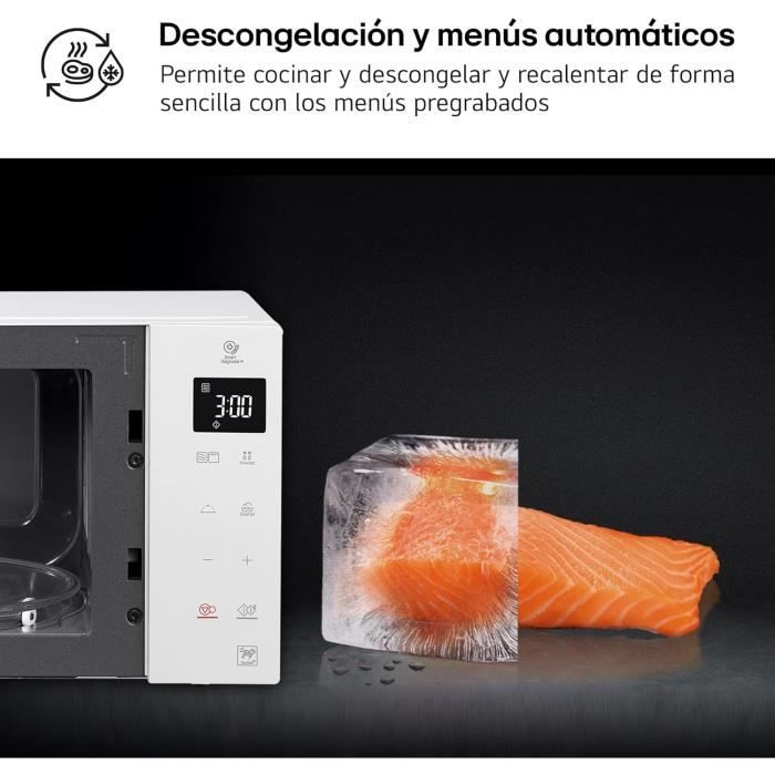 Micro-ondes Grill LG NeoChef Smart Inverter MH6336GIH - Blanc