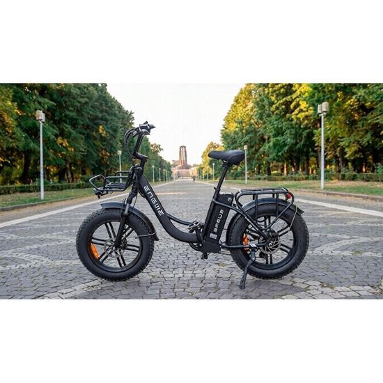 Vélo électrique ENGWE L20 Noir Boost - Fat Bike 20 Pouces 250W 48V 13Ah