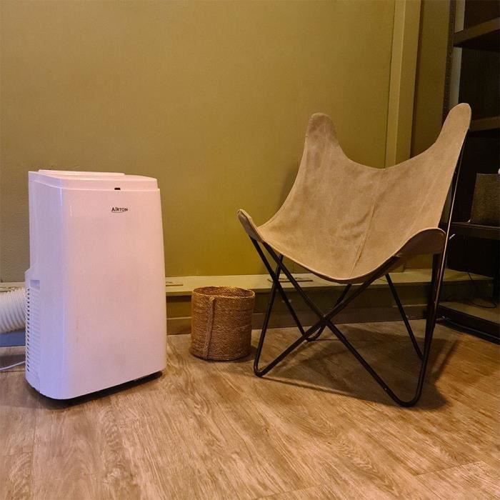 Climatiseur mobile réversible AIRTON 3500W/ Froid / Chaud / Déshumidificateur 12000 BTU