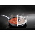 TEFAL Couvercle anti-projection Ingenio - Inox - 24/30 cm-6