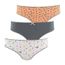 Lot de 3 slips femme Trio Mode Secret de Beauté Multicolore