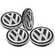 4 x 65MM VW Caches Moyeux Centre Roue Logo Emblème Pour VOLKSWAGEN GOLF LUPO PASSAT SCIROCCO -0