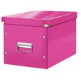 LEITZ Click & Store Cube - Boîte de rangement - L - Rose-0