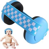 Casque Anti Bruit Bebe, Casque Anti Bruit Enfant, Réglable et Confortable Casque Anti-Bruit, Pour les Bébés de 0 à 2 Ans
