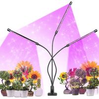 Lampe de Plante, 60LEDs 30W Lampe Pour Plante 3 Têtes Lampe Croissance Spectre Complet