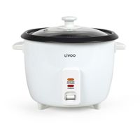 Cuiseur à riz LIVOO - 1,5L - panier aluminium - Fonction maintien au chaud