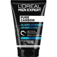 Gel Ultra-Désincrustant Anti-Points Noirs Men Expert Skincare L'OREAL PARIS - Pur Charbon - 100 ml