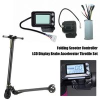 Kit de contrôleur+écran+frein pour trottinette 5,5/6,5 pouces-24V-3 vitesses-Pour scooter électrique-contrôleurs de scooter
