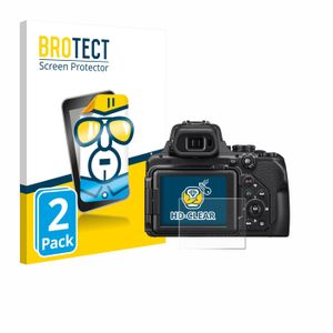Brotect Protection Ecran Anti-Reflet Pour Nikon Coolpix P1100 (6 Pièces) - Film Mat