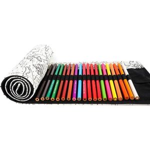 TROUSSE À STYLO Trousses - Lot De 72 Stylos En Toile Pour Crayons 