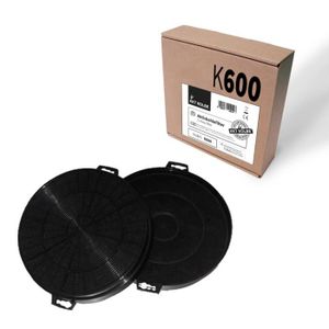 Filtre à odeurs K600: Filtre à charbon K600 2 pièces