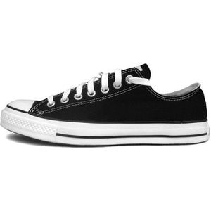 converse basse femme cuir noir