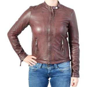 Blouson cuir femme pas cher redskins clearance