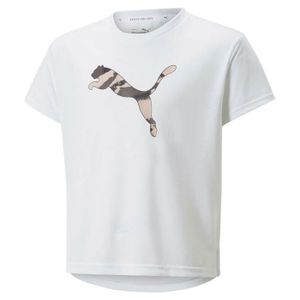 CHAUSSETTES COMPRESSION T-shirt fille Puma Modern Sports G - blanc - 6 ans