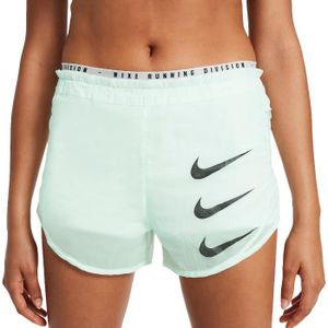 SHORT DE RUNNING Short de Running Femme Nike Luxe - Vert - Taille élastique - 100% Polyester