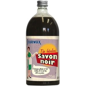 Savon Noir Traditionnel à l'huile d'Olive et de huile Lin 1L - H.E