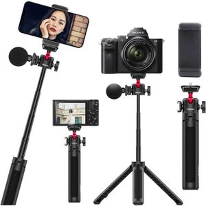 TRÉPIED Mini Trépieds Flexible Stabilisateur Smartphone Camera Universel Tripod Bâton Selfie Extensible Avec Support De Téléphone Pou[u617]
