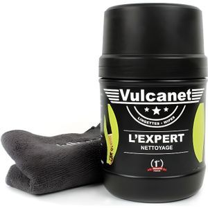 Shampoing Moto Vulcanet Lavage Sans Eau 80 Vulcanet + Microfibre